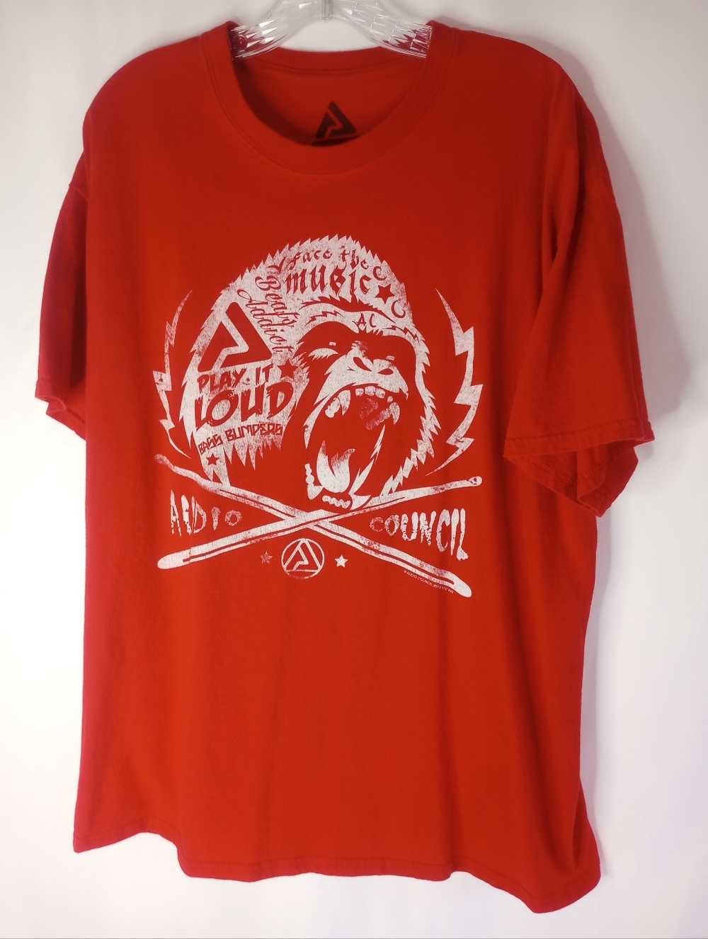 *Play It LOUD Red "Audio Council" BASS BUMPERS Size  XL